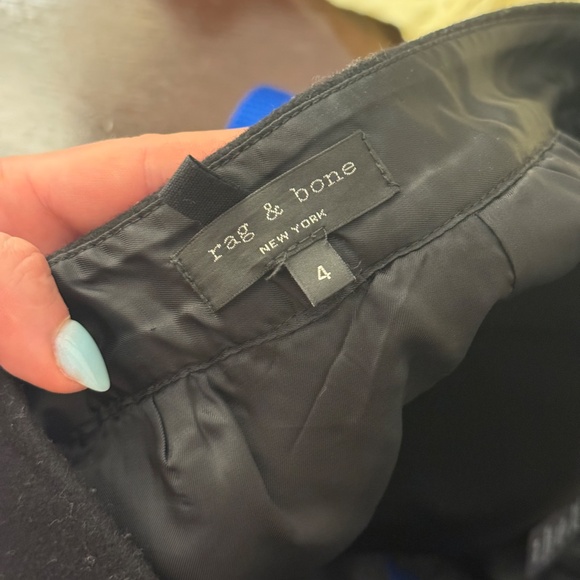 Rag & Bone Blue Plaid Miniskirt, Size 4 - Picture 2 of 2